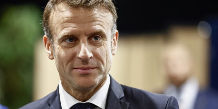 French President Emmanuel Macron