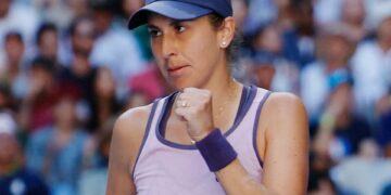 ওসাকার চোট নিয়ে অবসর নেওয়ার পর অস্ট্রেলিয়ান ওপেনের শেষ 16-এ বেনসিক