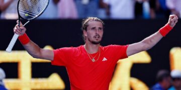 জাভেরেভ পলকে নামিয়ে আবার মেলবোর্ন সেমিফাইনালে তার খেলা বাড়ান