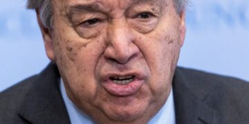 গাজায় জাতিগত নিধনের বিরুদ্ধে ট্রাম্পকে সতর্ক করেছেন জাতিসংঘের প্রধান