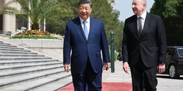 Azerbaijan's President & Chinese President