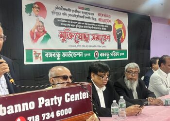 বক্তব্য দিচ্ছেন ড. নুরুরন্নবী। ছবি-এনওয়াইভয়েস২৪।