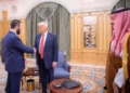 Donald Trump meets with Ahmed al-Sharaa