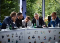 Volodymyr Zelenskiy and European leaders