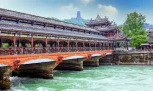 Dujiangyuan water diversion project.