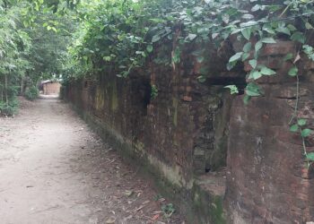 সাঁথিয়ার তলট জমিদারবাড়ির ধ্বংসাবশেষ প্রাচীন নিত্যানন্দ মঠটি সংস্কার করা দরকার