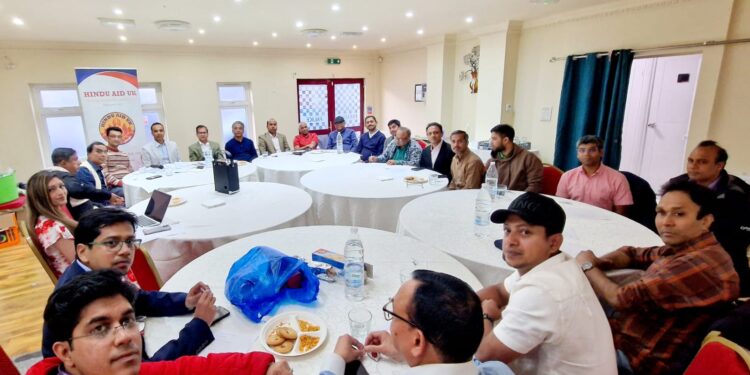 Humanitarian organization Hindu Aid UK holds annual General meeting in London