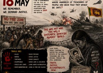 Seventeen years after the Tamil genocide, the pain and trauma still linger