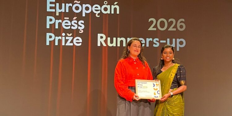 Tamil journalist Hamshika Krishnamoorthy is the runner-up for the 2026 Immigration Journalism Award