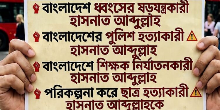 পূর্ব লন্ডনে হাসনাত আব্দুল্লার মতবিনিময়কে কেন্দ্র করে জামাত-এনপিপি‘র সাথে মিশন বাদামের ডিম যুদ্ধ