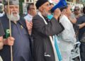 Protest rally by Kashmiri citizens in front of the Indian High Commission in London